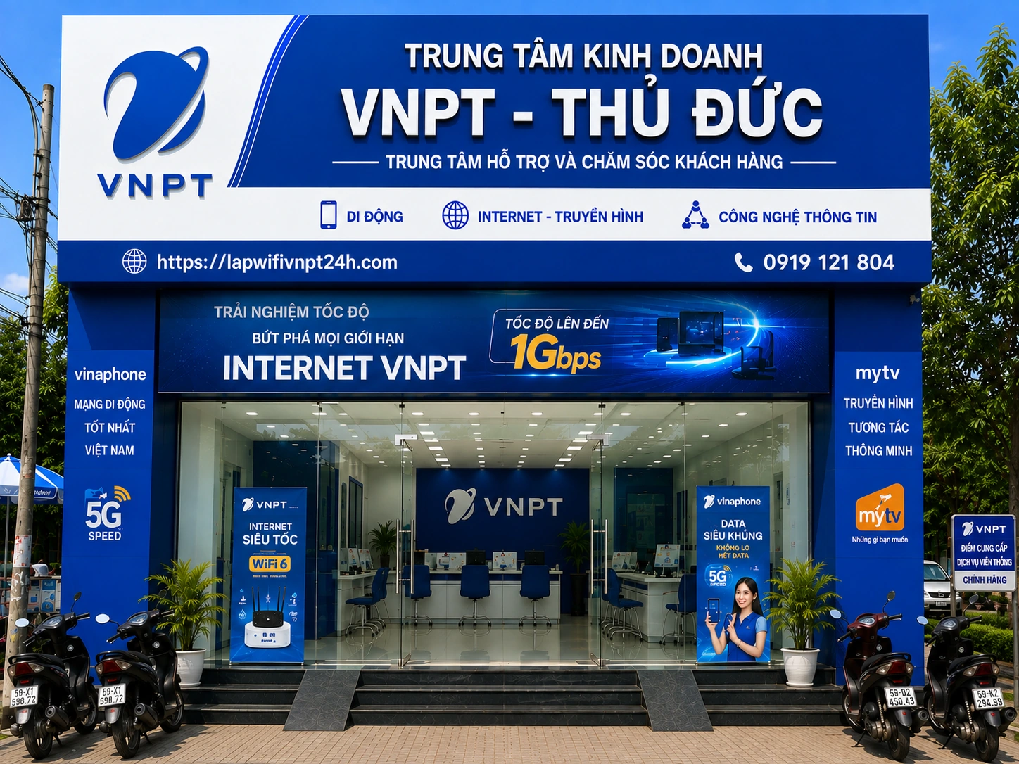 Trung tâm VNPT Thủ Đức - Internet WiFi VNPT