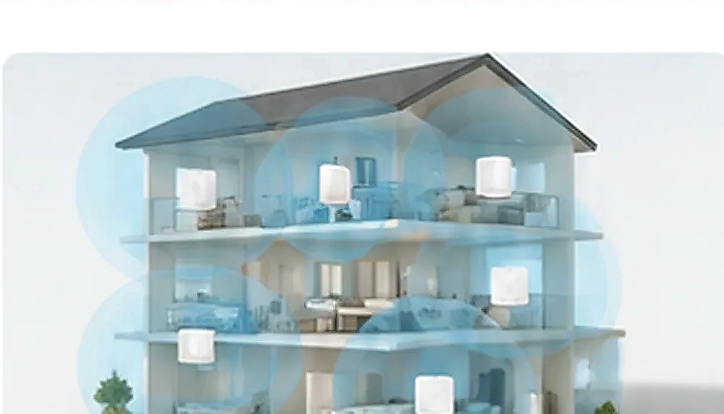 Hệ thống WiFi Mesh 6 cho nhà nhiều tầng tại Cần Giờ